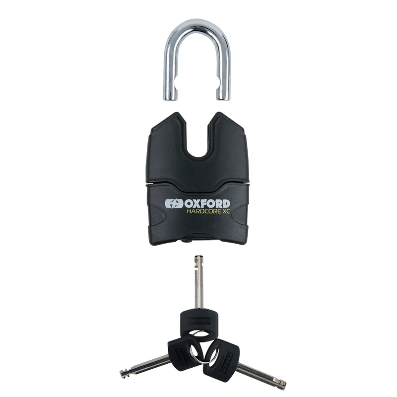 Cadena con candado Oxford Hardcore XC13 - 1.5m x 13mm Cadena con candado Oxford Hardcore XC13 - 1.5m x 13mm - Imagen 3