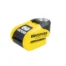 Candado de disco con alarma OXFORD XA10 - Ø10mm amarillo / negro -
