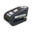 Candado de disco con alarma OXFORD XA14 - Ø14mm acero inoxidable negro -
