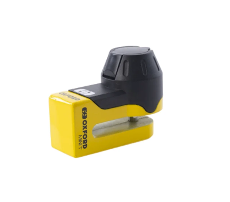 Candado de disco Oxford Mini T - 5,5 mm amarillo Candado de disco Oxford Mini T - 5,5 mm amarillo - Imagen 4