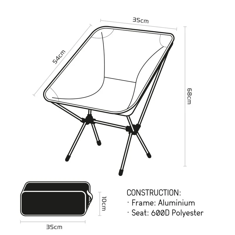 Silla de camping OXFORD Silla de camping OXFORD - Imagen 4