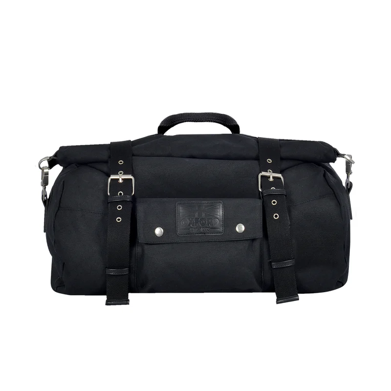 Bolsa enrollable OXFORD Heritage negro 30L - Piezas y Accesorios Moto