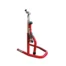 Caballete delantero bajo tija Bike Lift FS-11 Sport rojo -