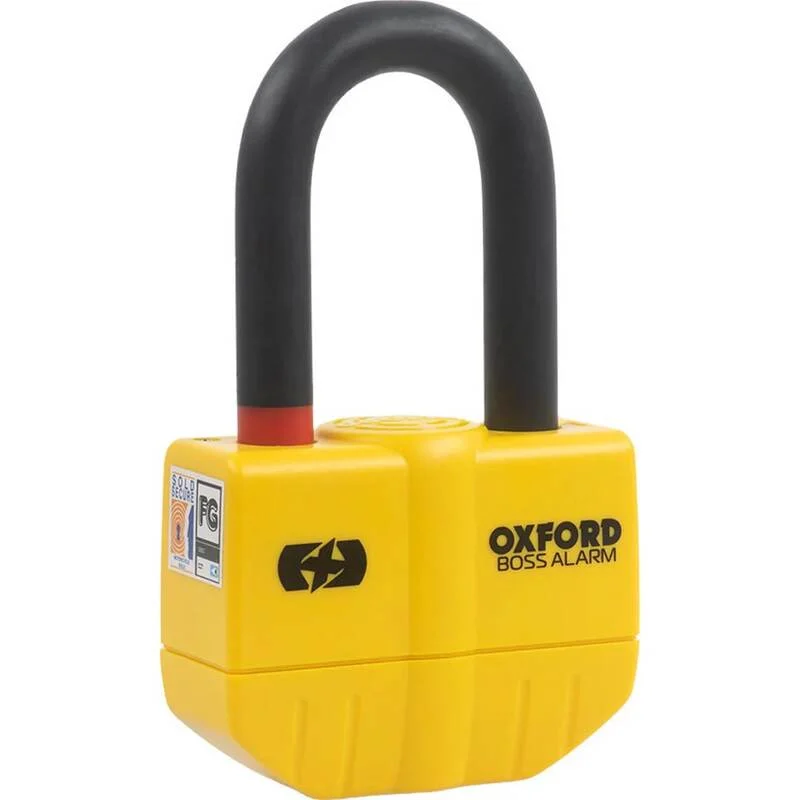 Candado con alarma OXFORD Boss Alarm 14mm x 12 mm + Cadena 1,2 m Candado con alarma OXFORD Boss Alarm 14mm x 12 mm + Cadena 1,2 m - Imagen 3