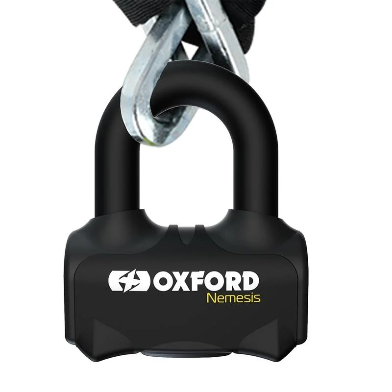 Candado de cadena OXFORD Nemesis de 16 mm con cadena de 2,0 m Candado de cadena OXFORD Nemesis de 16 mm con cadena de 2,0 m - Imagen 3