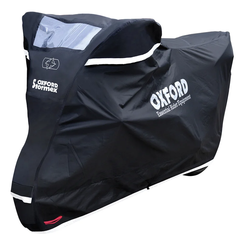 Funda de moto para exterior OXFORD Stormex - Moto / Scooter - Negro - S - Piezas y Accesorios Moto