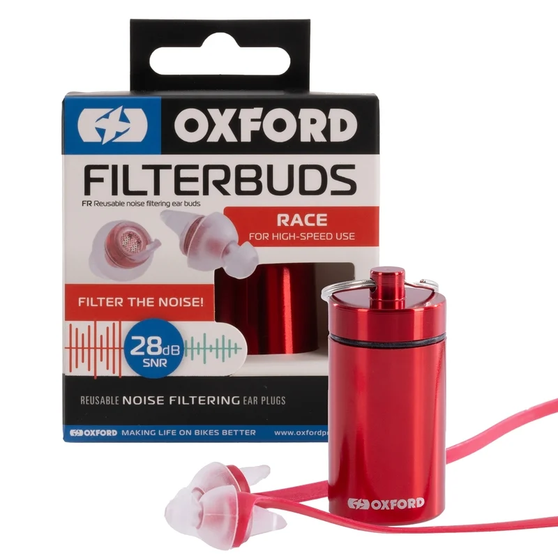 Juego de tapones para los oídos OXFORD FilterBuds Race 28 SNR -