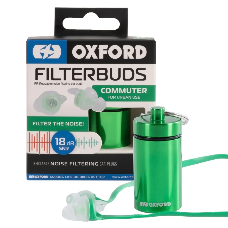 Juego de tapones para los oídos OXFORD FilterBuds Commuter 18 SNR -
