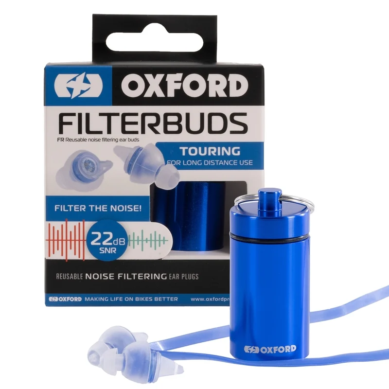 Juego de tapones para los oídos OXFORD FilterBuds Touring 22 SNR -