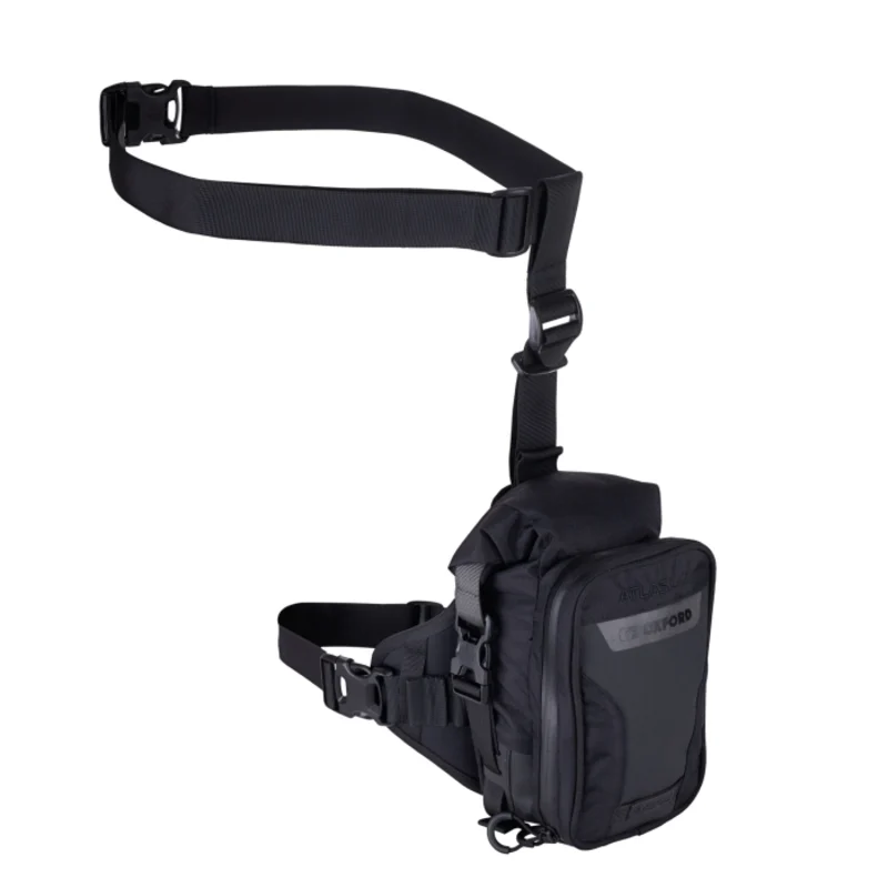 OXFORD Atlas L-2 Advanced Riñonera de Pierna Negra -