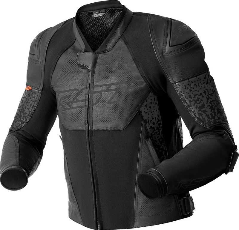 Chaqueta de piel RST Pro Series Supersport-K D3O - negro -