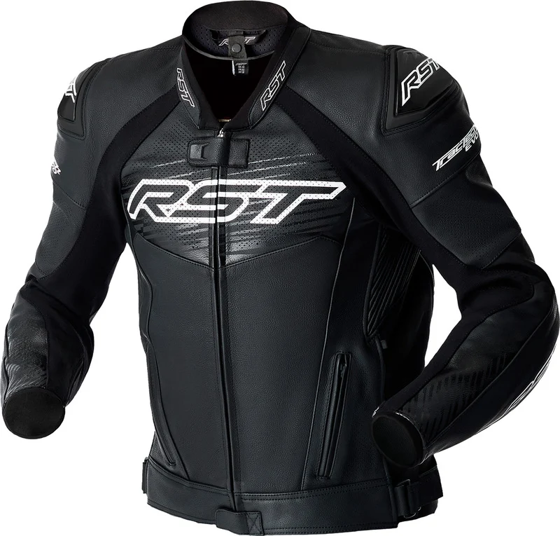 Chaqueta de piel RST Tractech Evo D3O - negro -