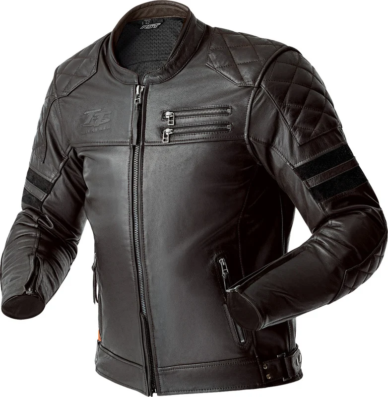 Chaqueta de piel RST Hillberry D3O de hombre -