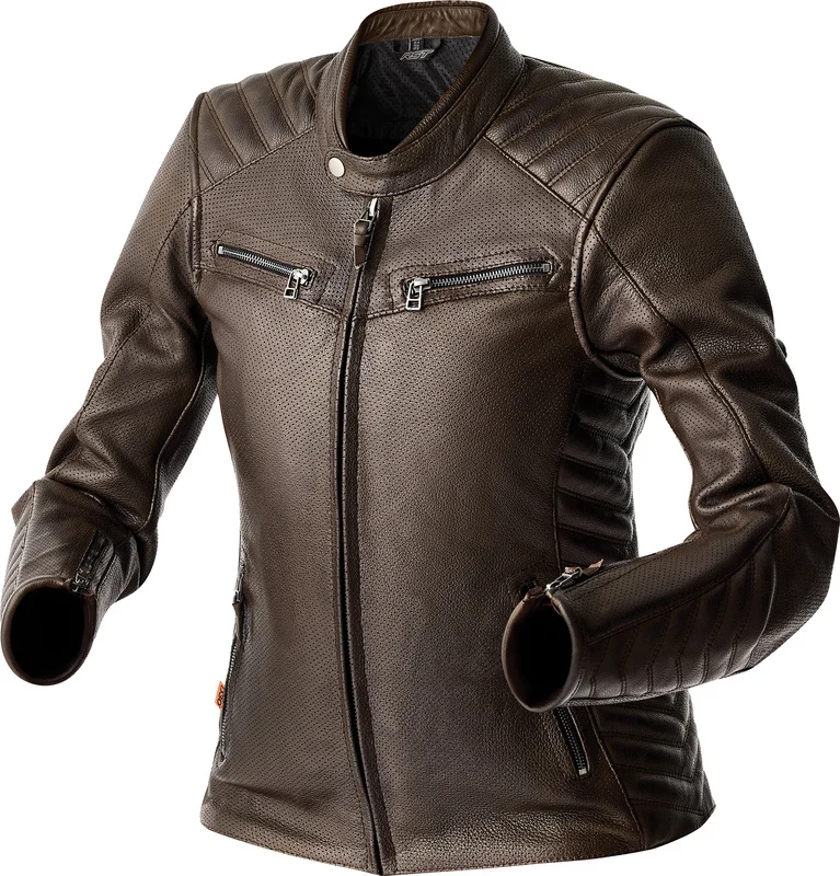 Chaqueta de piel RST Roadster Air D3O de mujer Chaqueta de piel RST Roadster Air D3O de mujer -