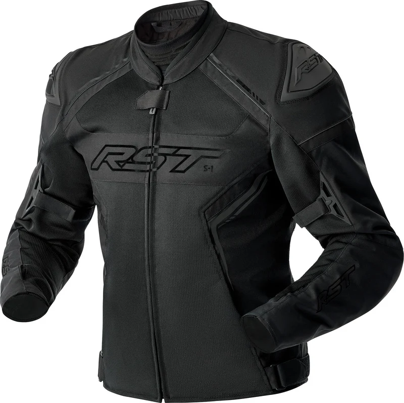 Chaqueta textil RST S1 Mesh D3O de mujer Negro -