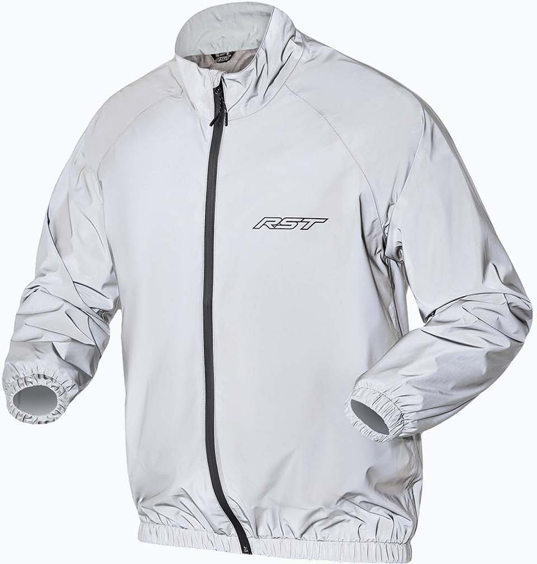 Chaqueta impermeable RST Nightrider Plata -