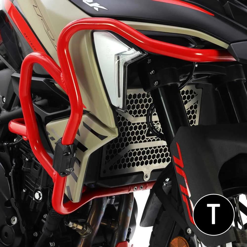 BARRAS PROTECCION CARENADO CROSSPRO BENELLI TRK 702 23-24 / TRK 702 X 23-24 NEGRO T -
