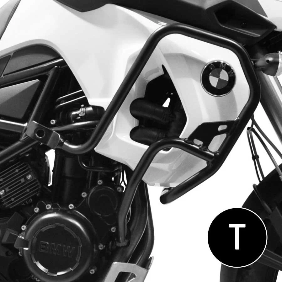 BARRAS PROTECCION CARENADO CROSSPRO BMW F800GS 07-16 NEGRO T -