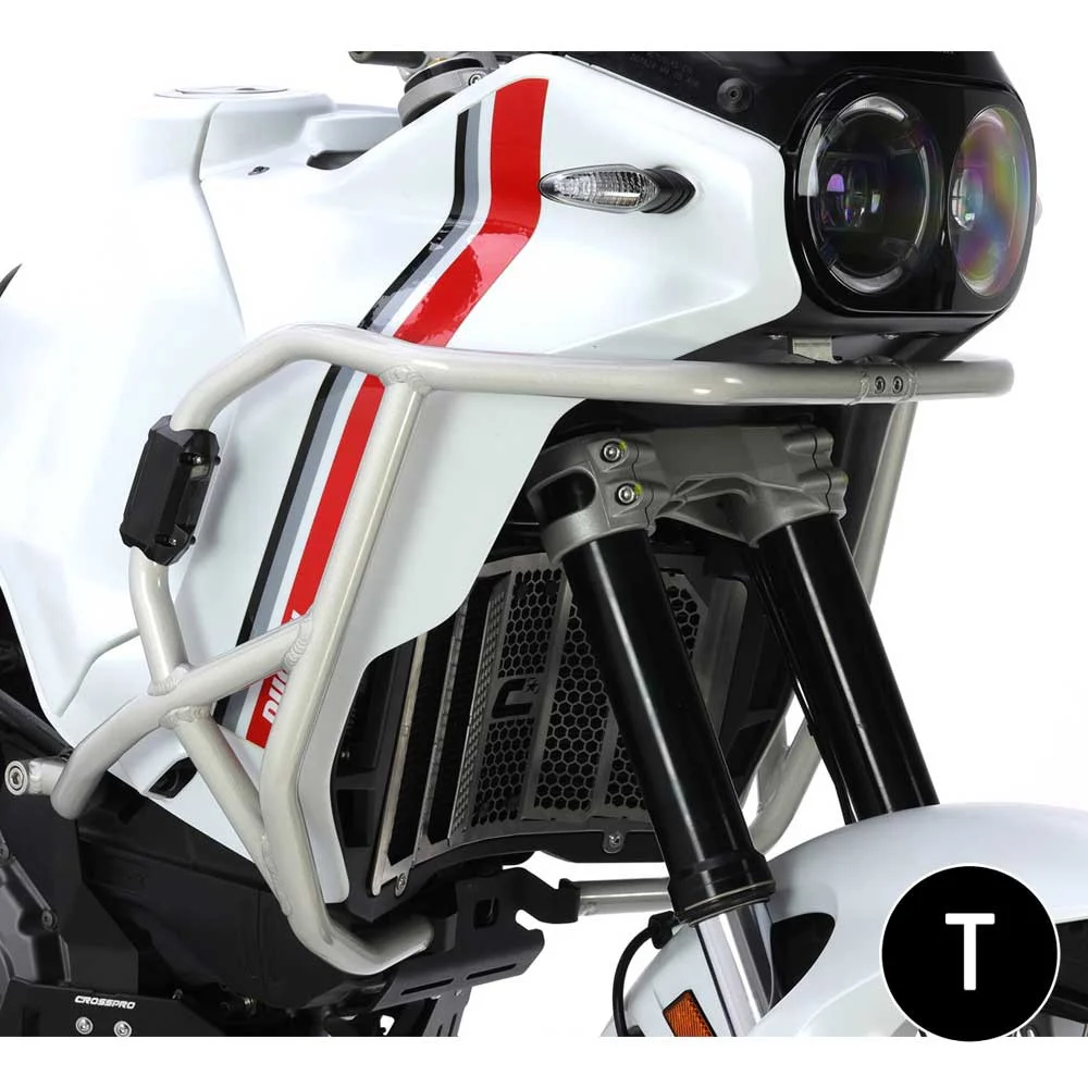 BARRAS PROTECCION CARENADO CROSSPRO DUCATI DESERTX 22-24 NEGRO T -