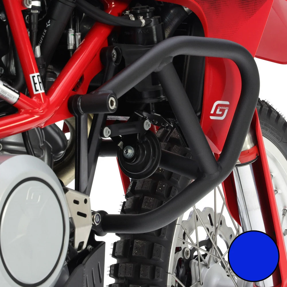 BARRAS PROTECCION CARENADO CROSSPRO GASGAS ES700 22-23 / HUSQ 701E 22-23 / KTM 690E R 20 AZUL -