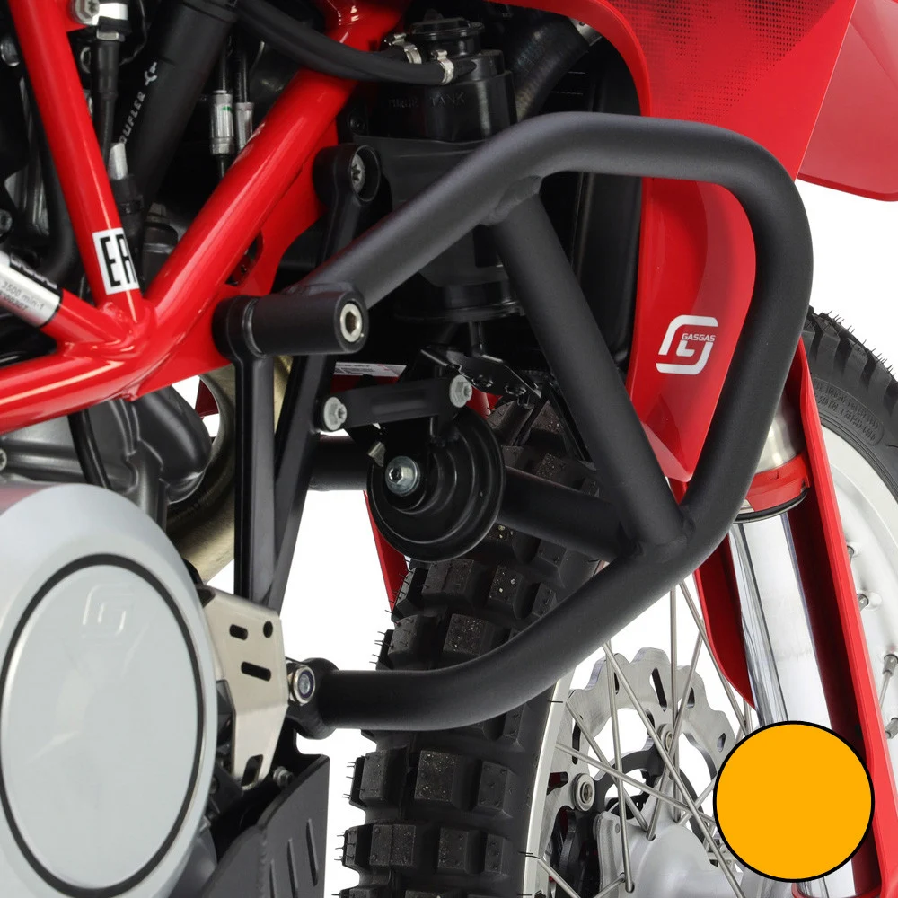 BARRAS PROTECCION CARENADO CROSSPRO GASGAS ES700 22-23 / HUSQ 701E 22-23 / KTM 690E R 20 NARANJA -
