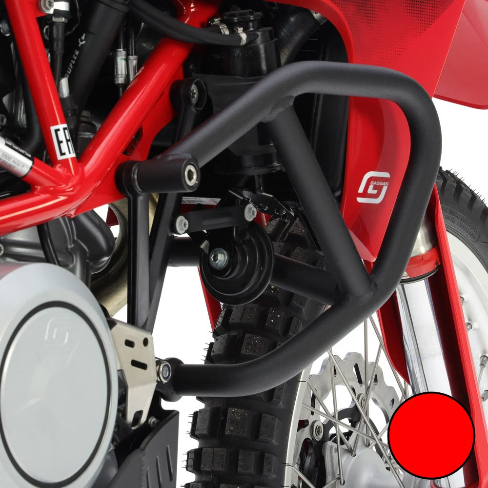 BARRAS PROTECCION CARENADO CROSSPRO GASGAS ES700 22-23 / HUSQ 701E 22-23 / KTM 690E R 20 ROJO -
