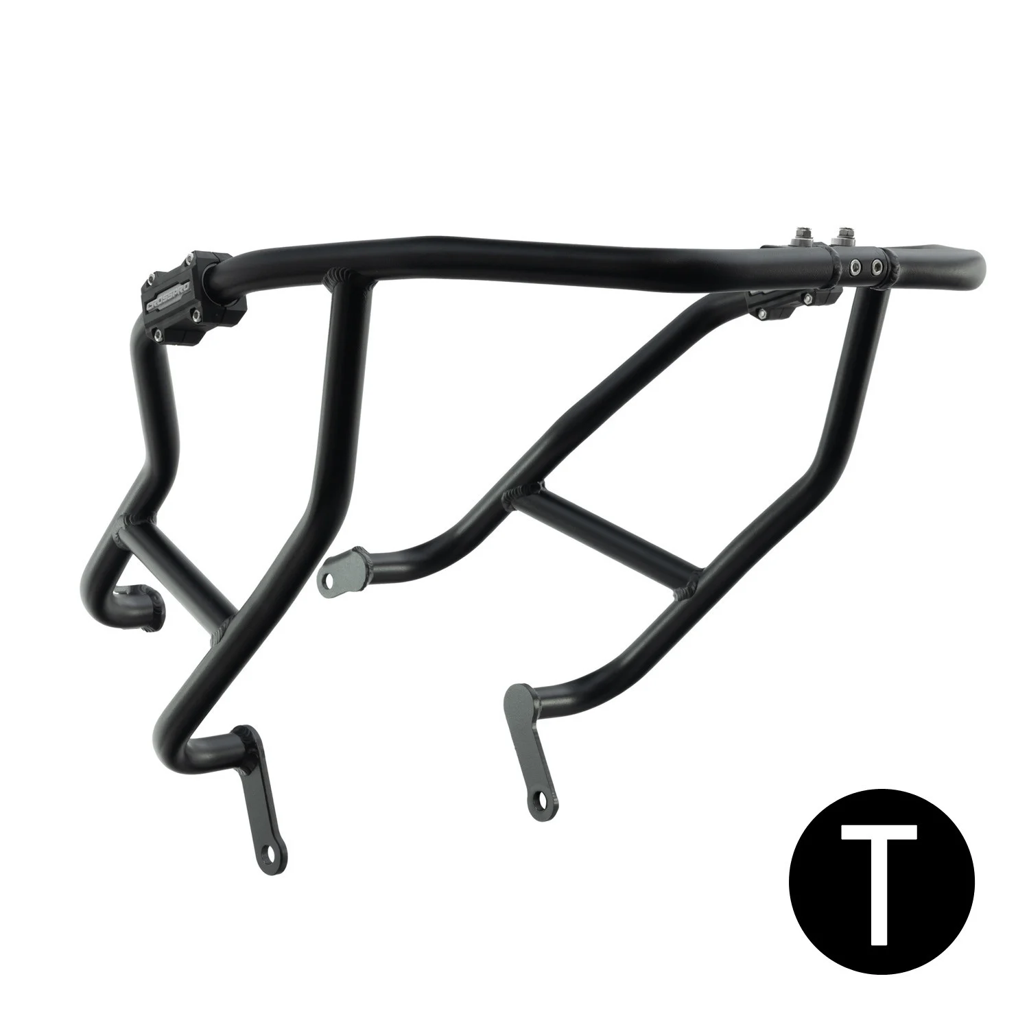 BARRAS PROTECCION CARENADO CROSSPRO HONDA NC750X 25 / NC750X DC 25 NEGRO T -