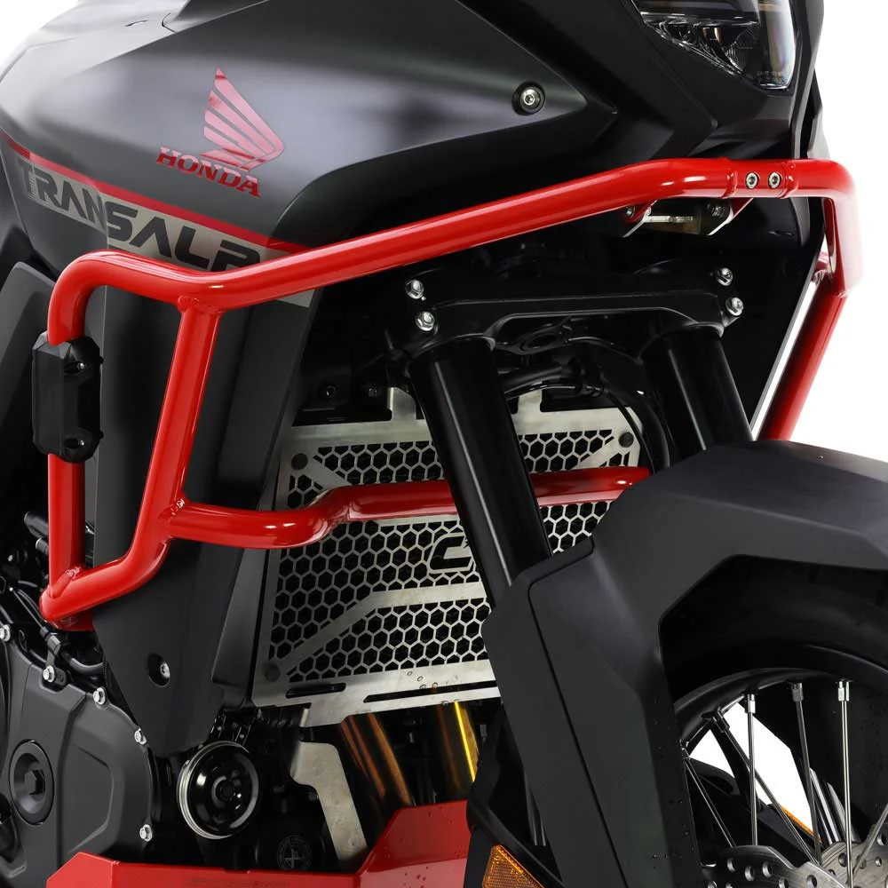 BARRAS PROTECCION CARENADO CROSSPRO HONDA XL750 TRANSALP 23-25 ROJO - Plásticos y Protecciones