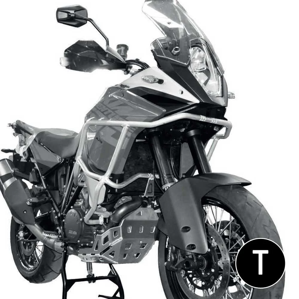 BARRAS PROTECCION CARENADO CROSSPRO KTM 1190 ADVENTURE 13-16 / 1190 ADVENTURE R 13-16 NEGRO T -