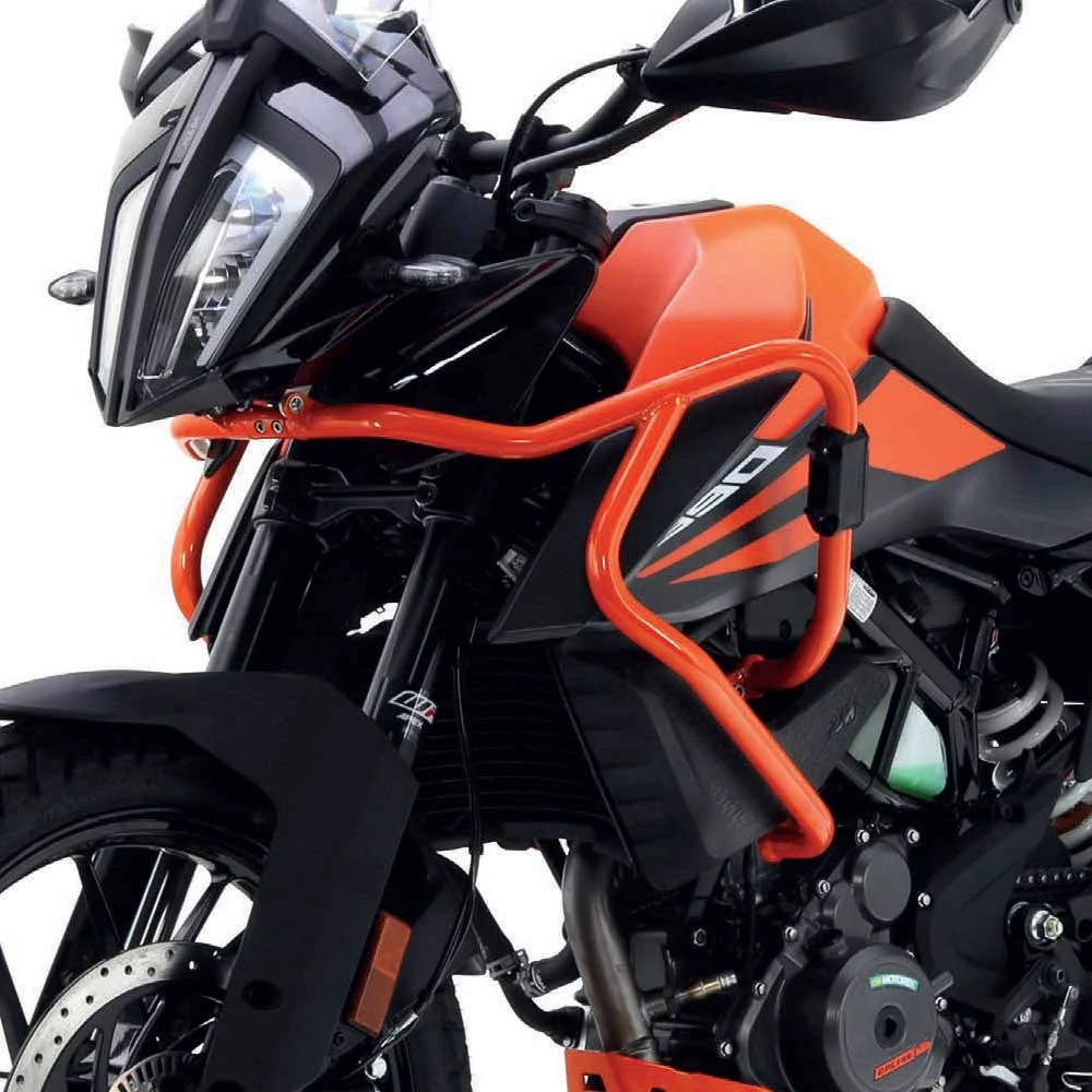 BARRAS PROTECCION CARENADO CROSSPRO KTM 250 ADVENTURE 21-22 / 390 ADVENTURE 20-22 NARANJA -
