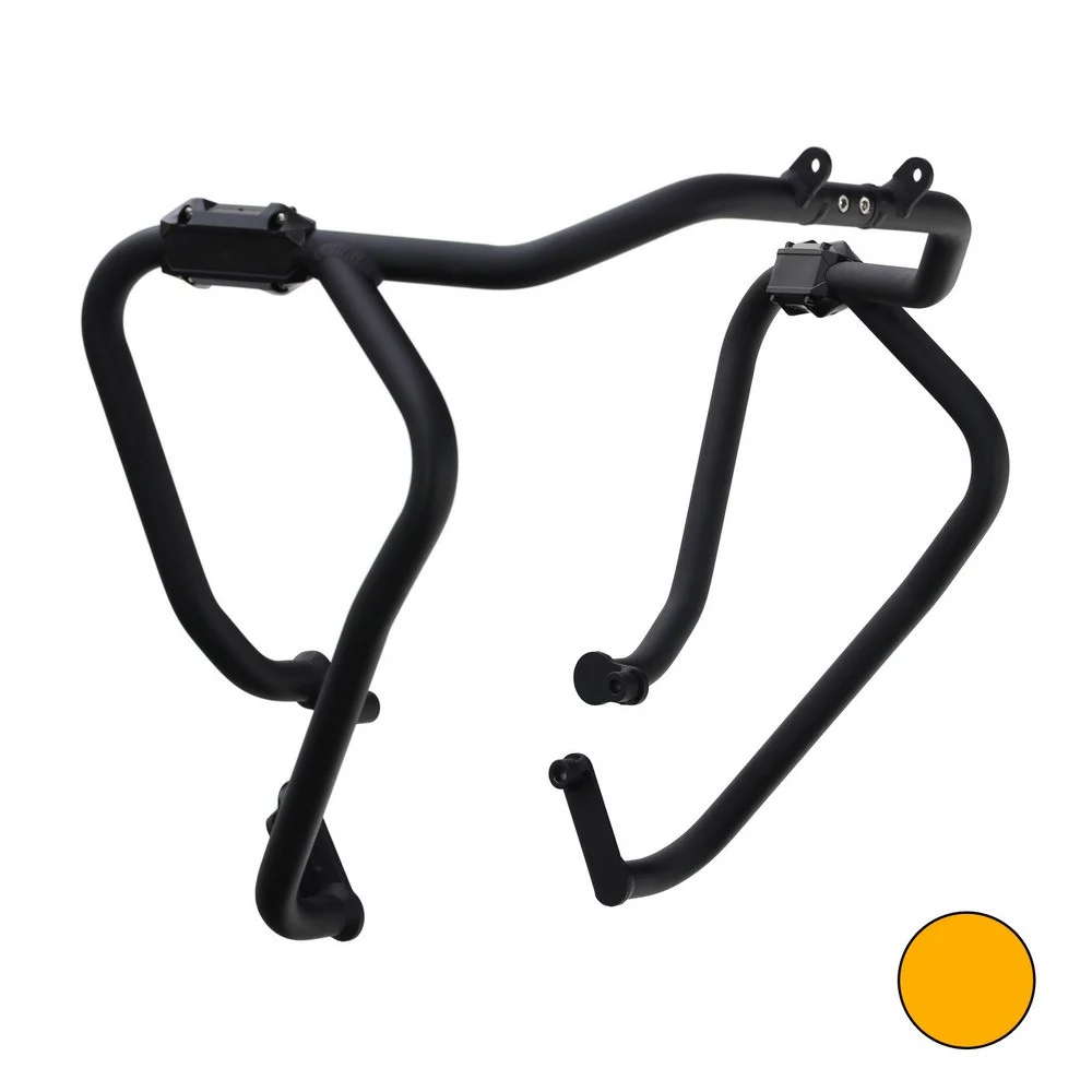 BARRAS PROTECCION CARENADO CROSSPRO KTM 250 ADVENTURE 21-22 / 390 ADVENTURE 20-22 NARANJA BARRAS PROTECCION CARENADO CROSSPRO KTM 250 ADVENTURE 21-22 / 390 ADVENTURE 20-22 NARANJA - Imagen 2