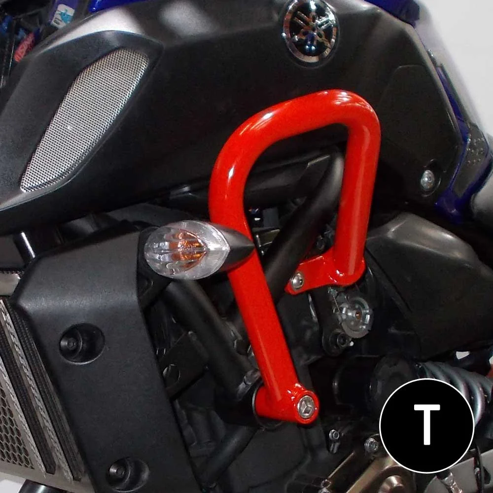 BARRAS PROTECCION CARENADO CROSSPRO YAMAHA MT-07 18-20 NEGRO T -