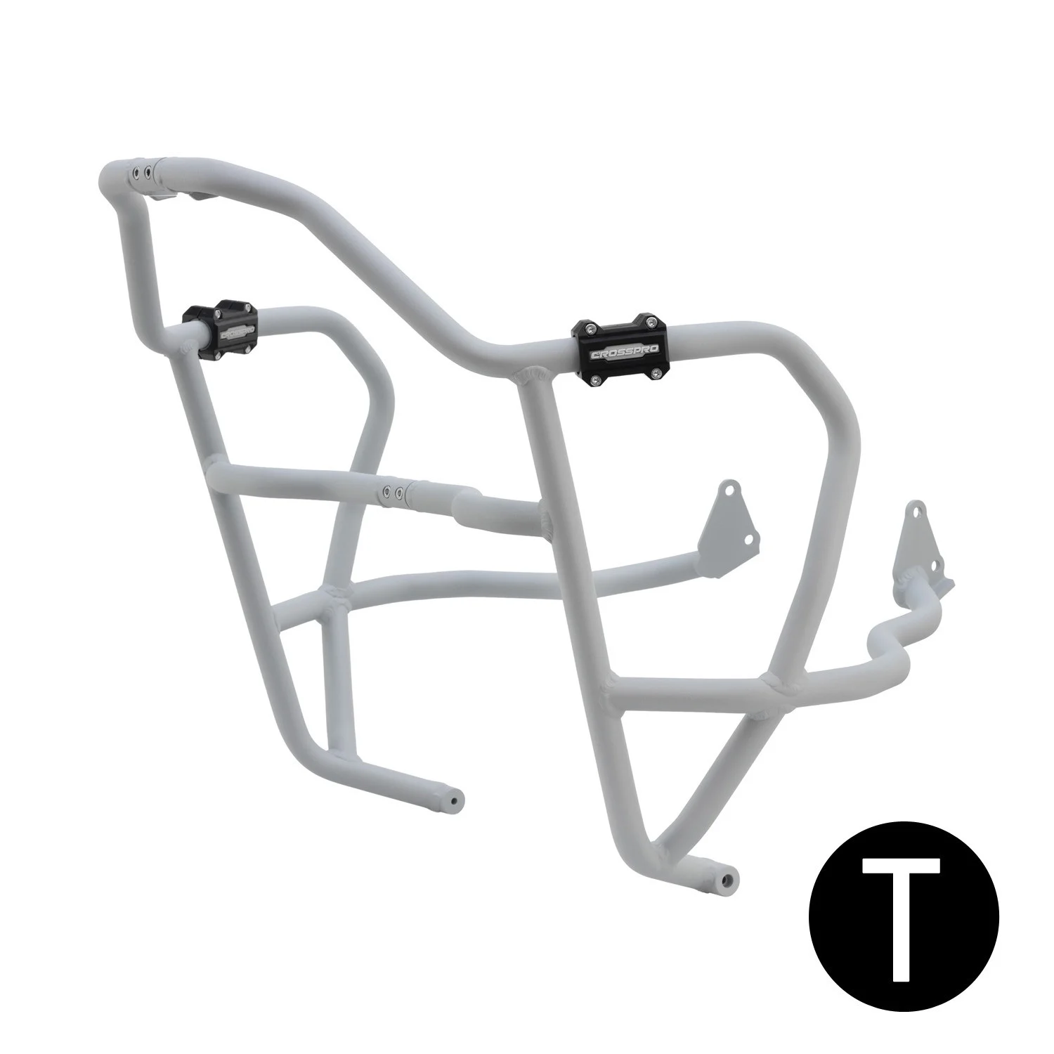 BARRAS PROTECCION CARENADO CROSSPRO YAMAHA TENERE 700 WORLD RAID 26 NEGRO T -