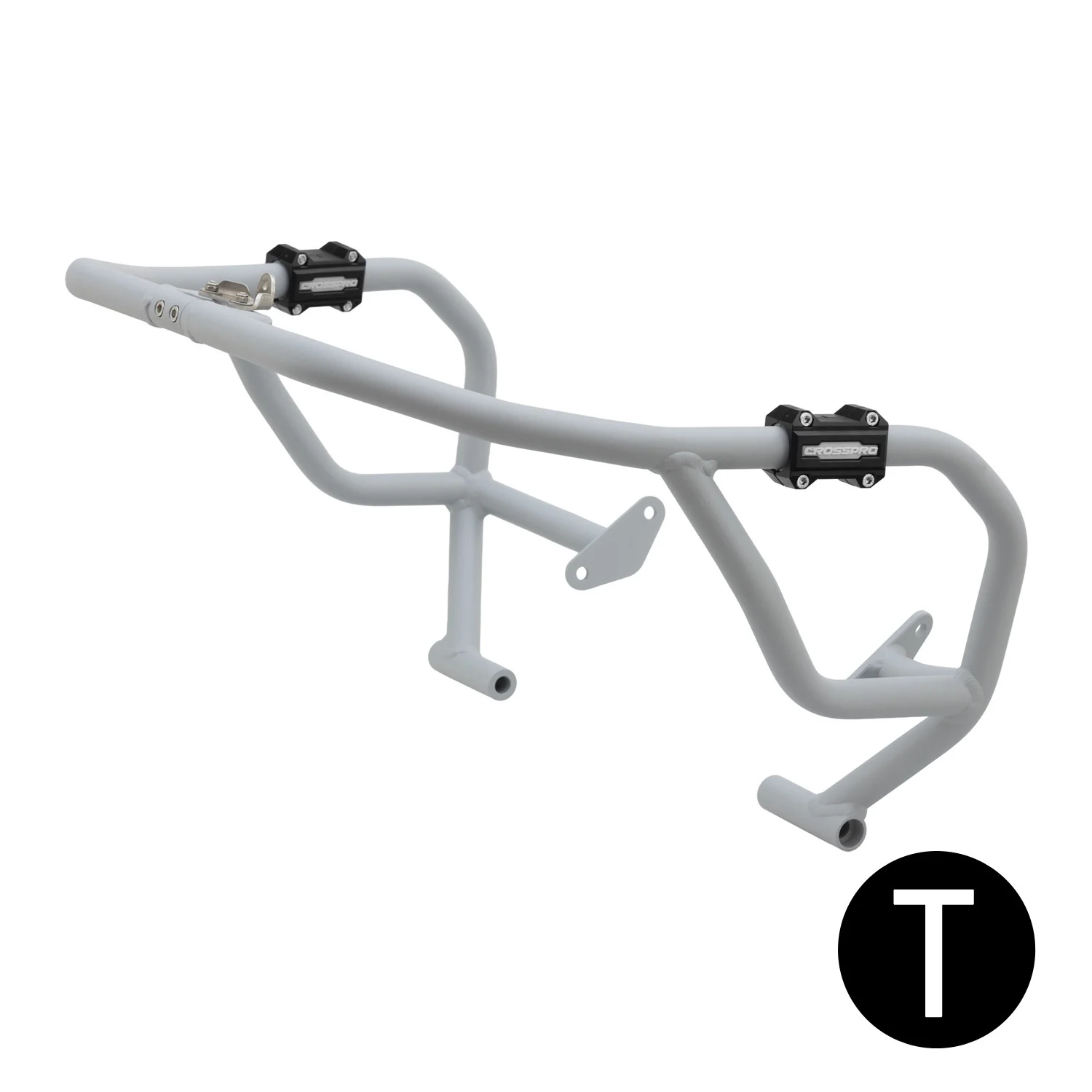 BARRAS PROTECCION CARENADO CROSSPRO YAMAHA TRACER 7 / GT 25 NEGRO T -