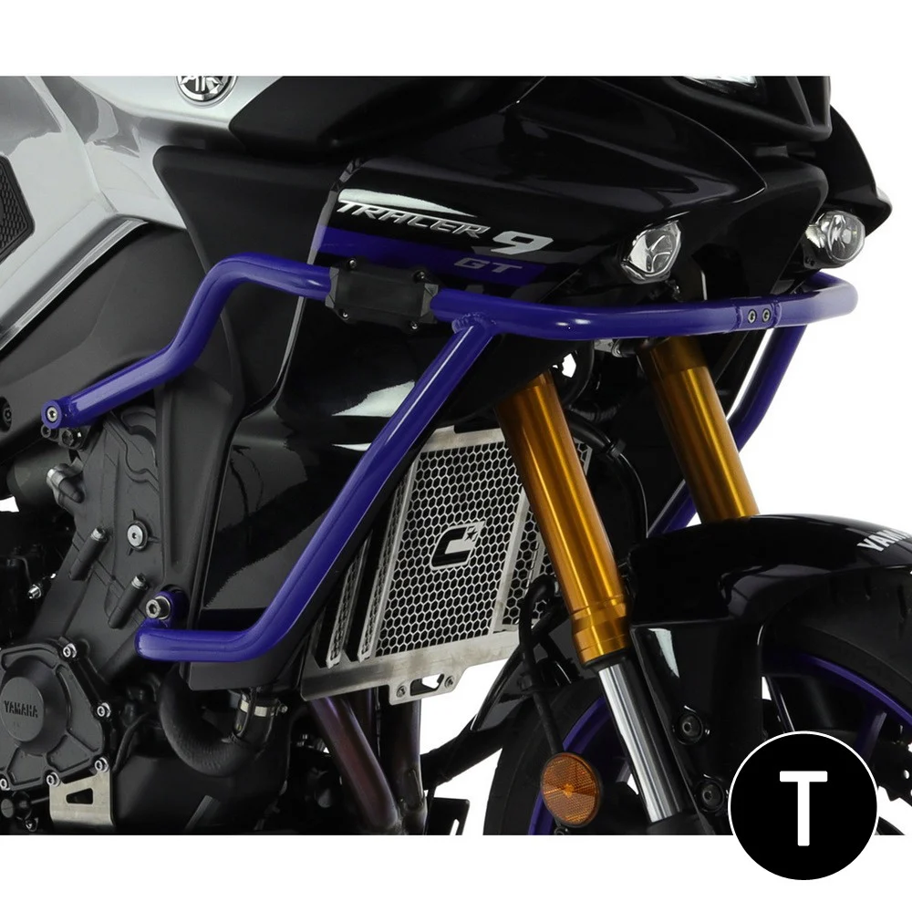 BARRAS PROTECCION CARENADO CROSSPRO YAMAHA TRACER 900 / GT 21-23 NEGRO T -