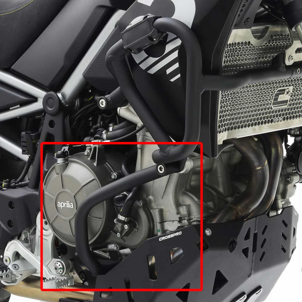 BARRAS PROTECCION MOTOR CROSSPRO APRILIA TUAREG 660 22-25 / RALLY 25 NEGRO T -