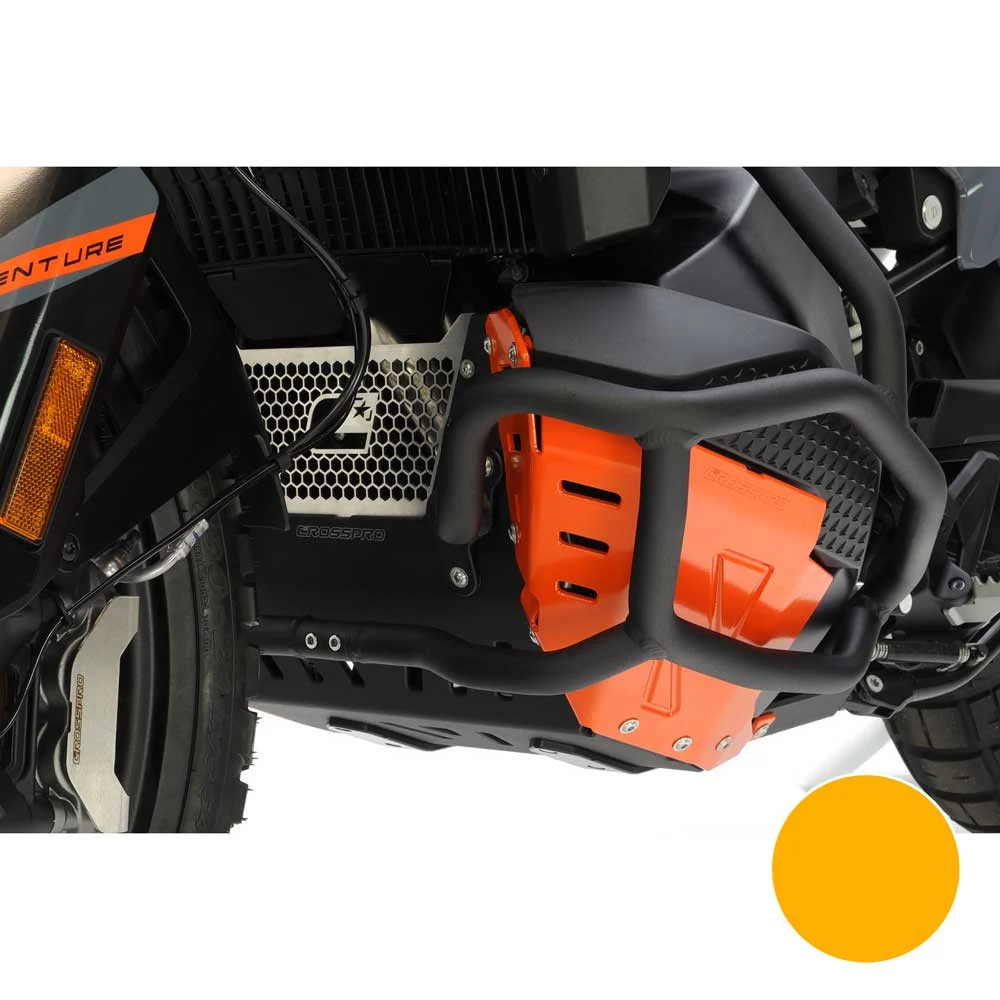 BARRAS PROTECCION MOTOR CROSSPRO KTM 790 ADVENTURE / R / 890 ADVENTURE / R 23-25 NARANJA -