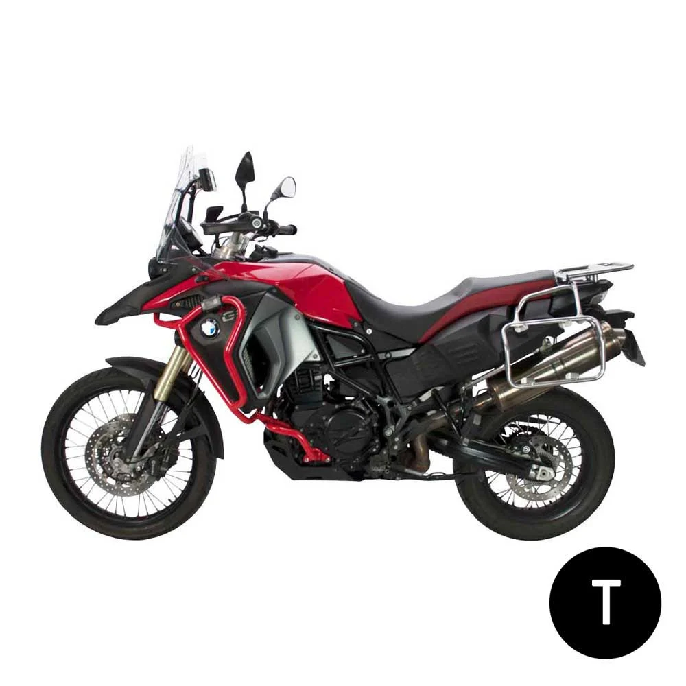 BARRAS PROTECCION MOTOR Y CARENADO CROSSPRO BMW F800GS ADVENTURE 12-18 NEGRO T -