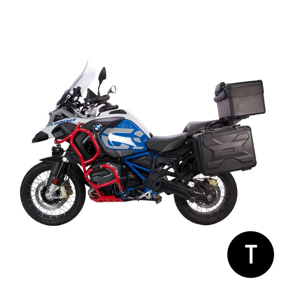 BARRAS PROTECCION MOTOR Y CARENADO CROSSPRO BMW R1200GS ADVENTURE 14-18 NEGRO T -
