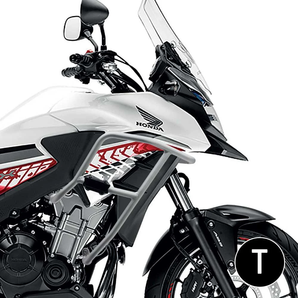BARRAS PROTECCION MOTOR Y CARENADO CROSSPRO HONDA CB500X 13-18 NEGRO T -