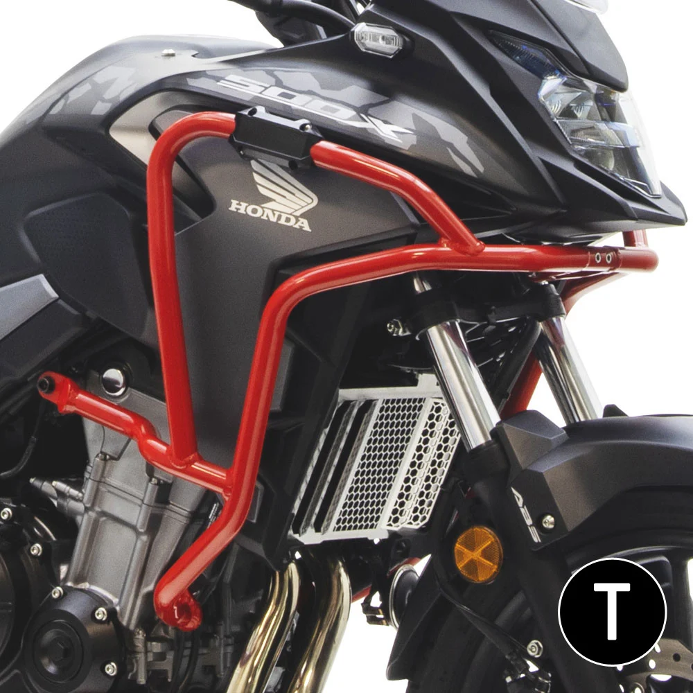 BARRAS PROTECCION MOTOR Y CARENADO CROSSPRO HONDA CB500X 19-23 NEGRO T -