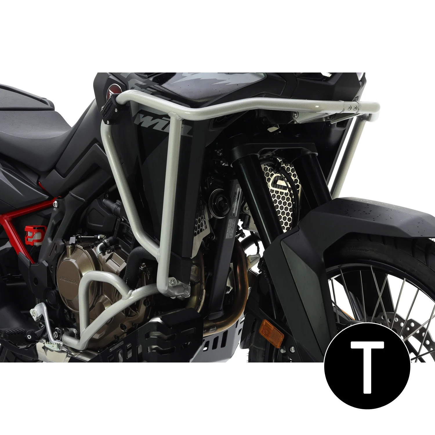 BARRAS PROTECCION MOTOR Y CARENADO CROSSPRO HONDA CRF1100L AFRICA TWIN 24-25 NEGRO T -