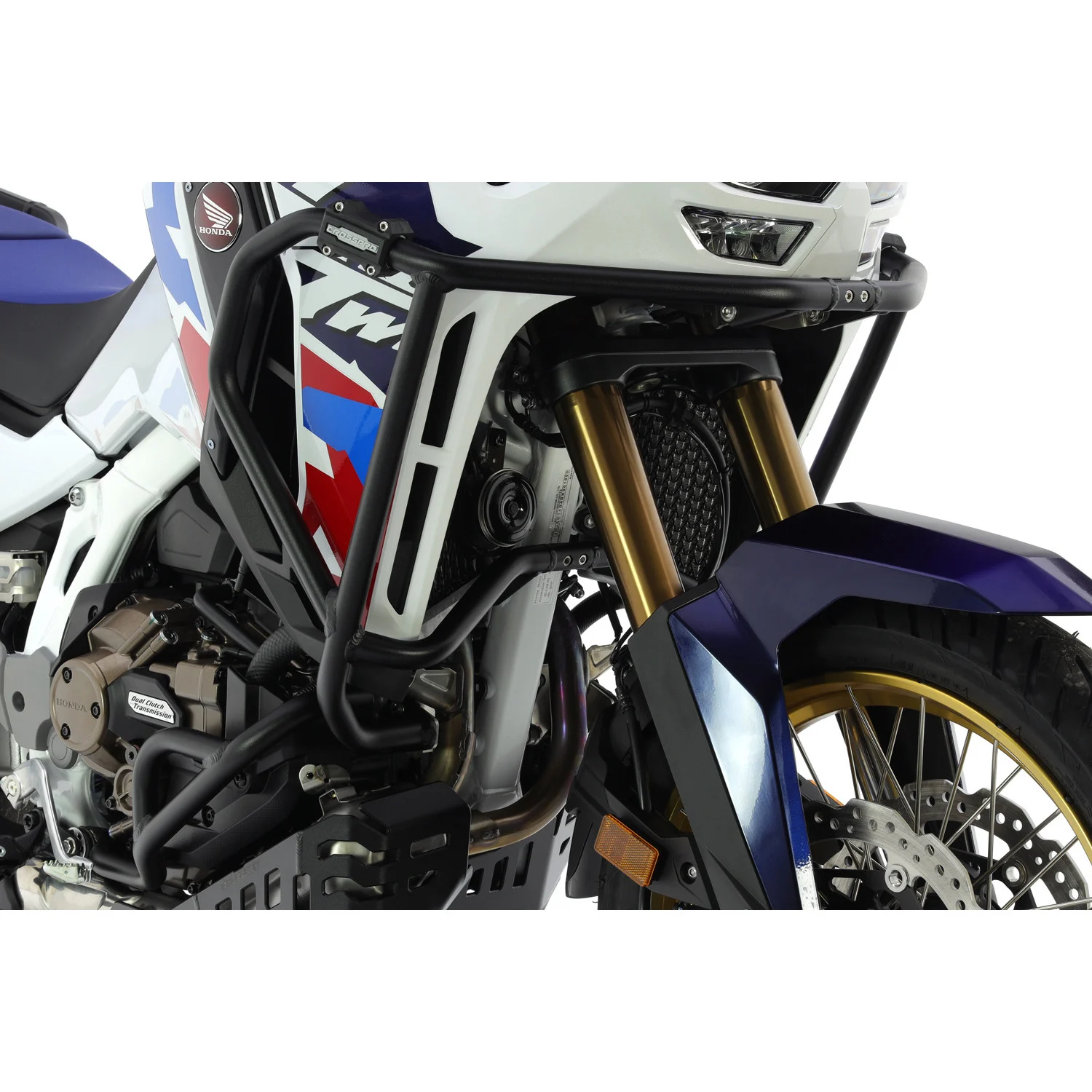 BARRAS PROTECCION MOTOR Y CARENADO CROSSPRO HONDA CRF1100L AFRICA TWIN ADV S DCT 24-25 NEGRO T -