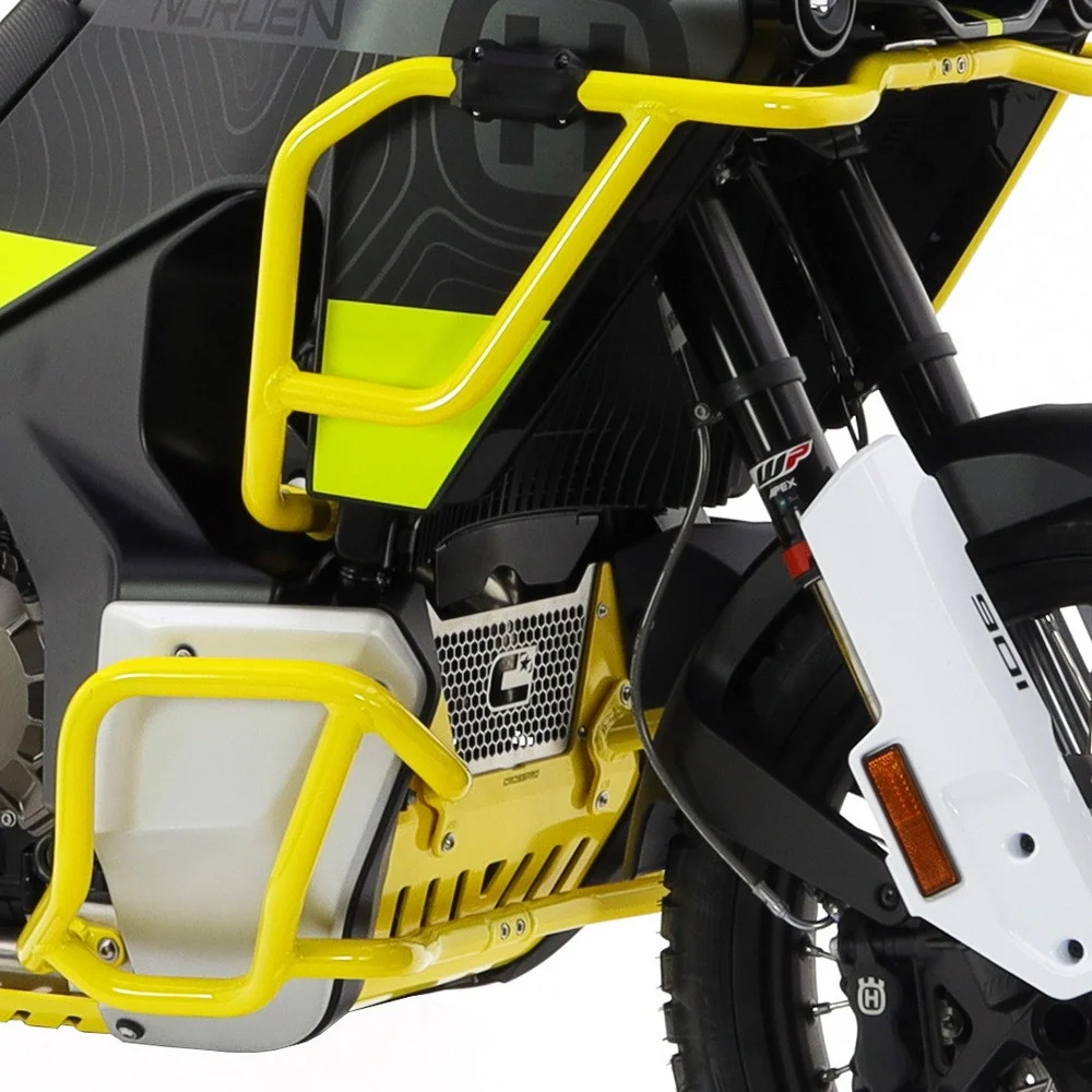 BARRAS PROTECCION MOTOR Y CARENADO CROSSPRO HUSQVARNA NORDEN 901 22-25 AMARILLO -