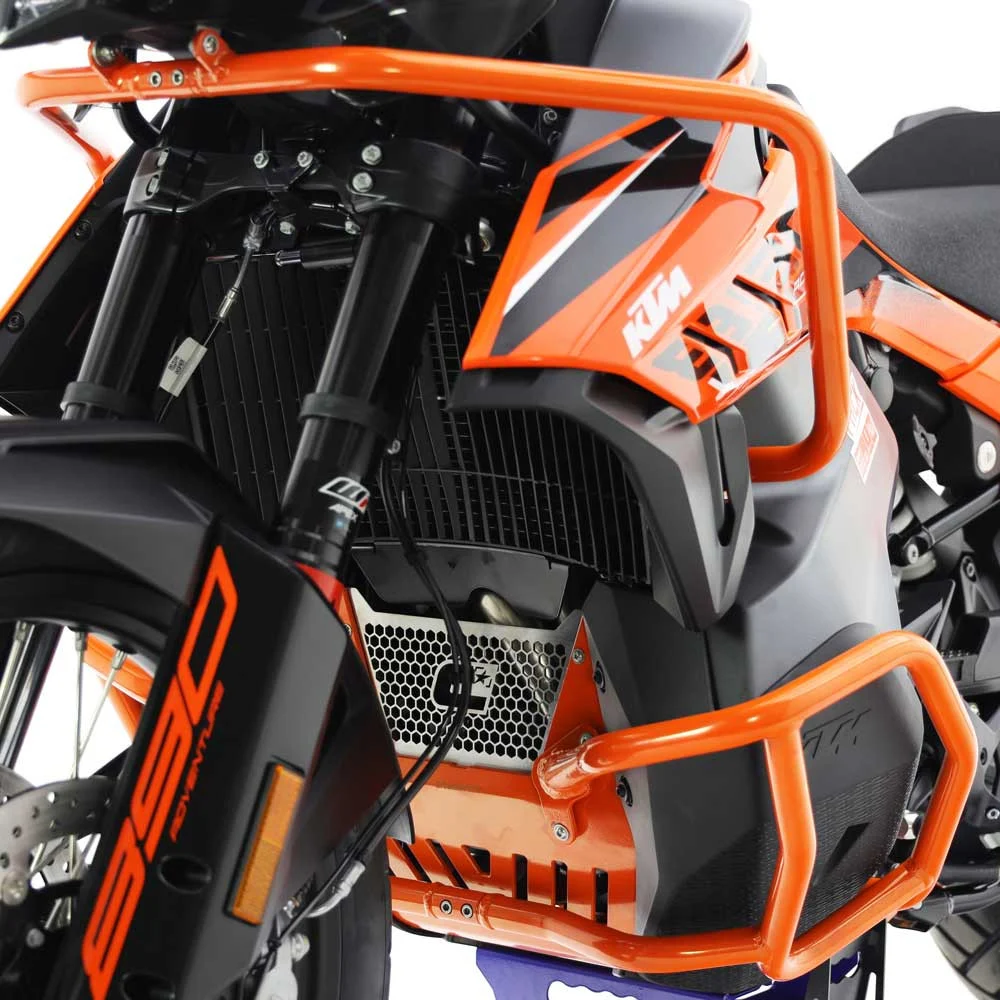 BARRAS PROTECCION MOTOR Y CARENADO CROSSPRO KTM 790 ADV / R 19-22 / 890 ADV / R 21-22 NARANJA -
