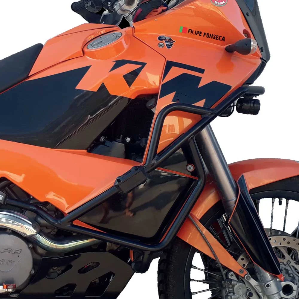 BARRAS PROTECCION MOTOR Y CARENADO CROSSPRO KTM 950 ADV / S 02-06 / 990 ADV / R 06-12 NEGRO T -