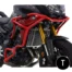 BARRAS PROTECCION MOTOR Y CARENADO CROSSPRO YAMAHA TRACER 900 / GT 18-20 NEGRO T - Plásticos y Protecciones