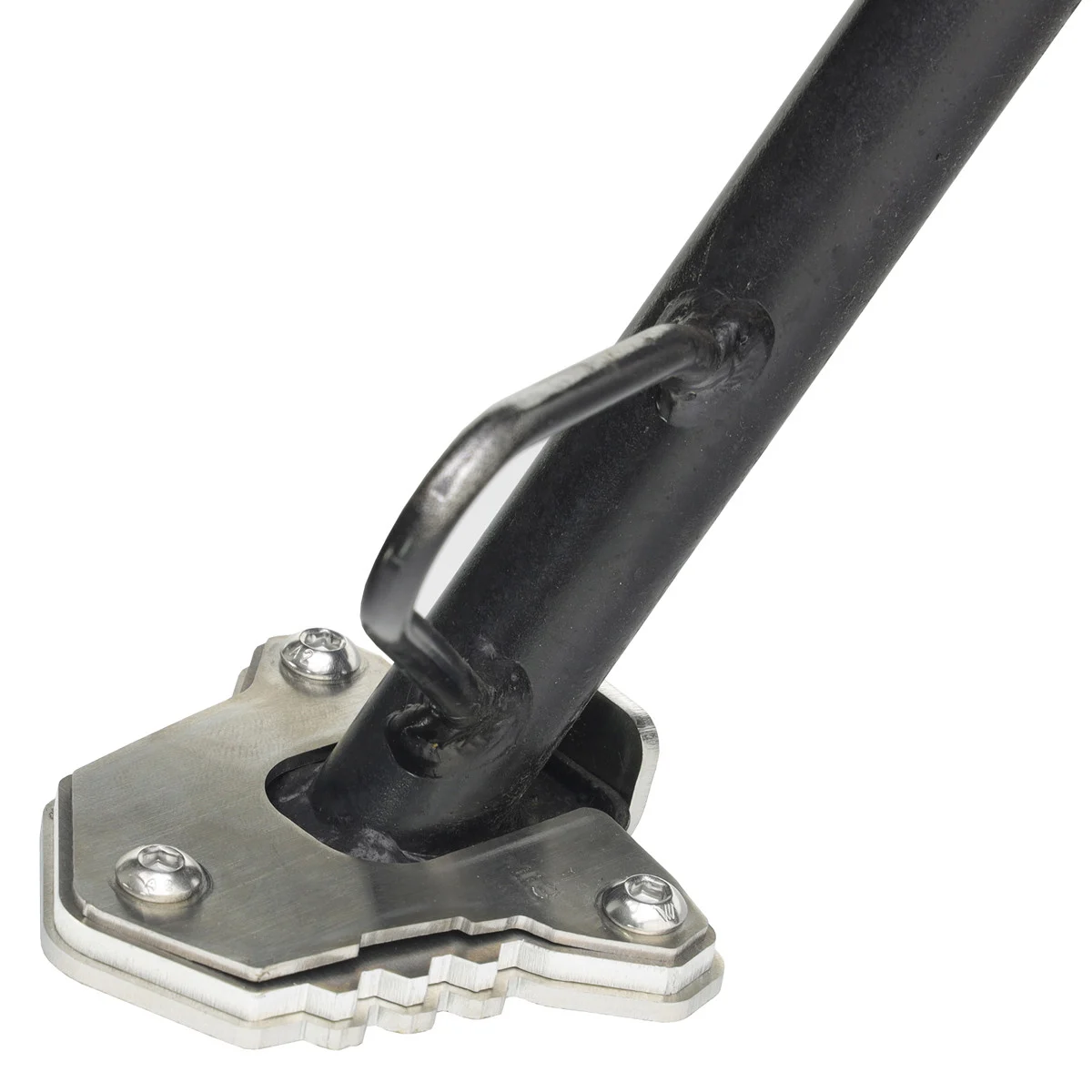 BASE CABALLETE LATERAL CF MOTO MT 700 24 / MT-X 800 25 PLATA / NEGRO T -