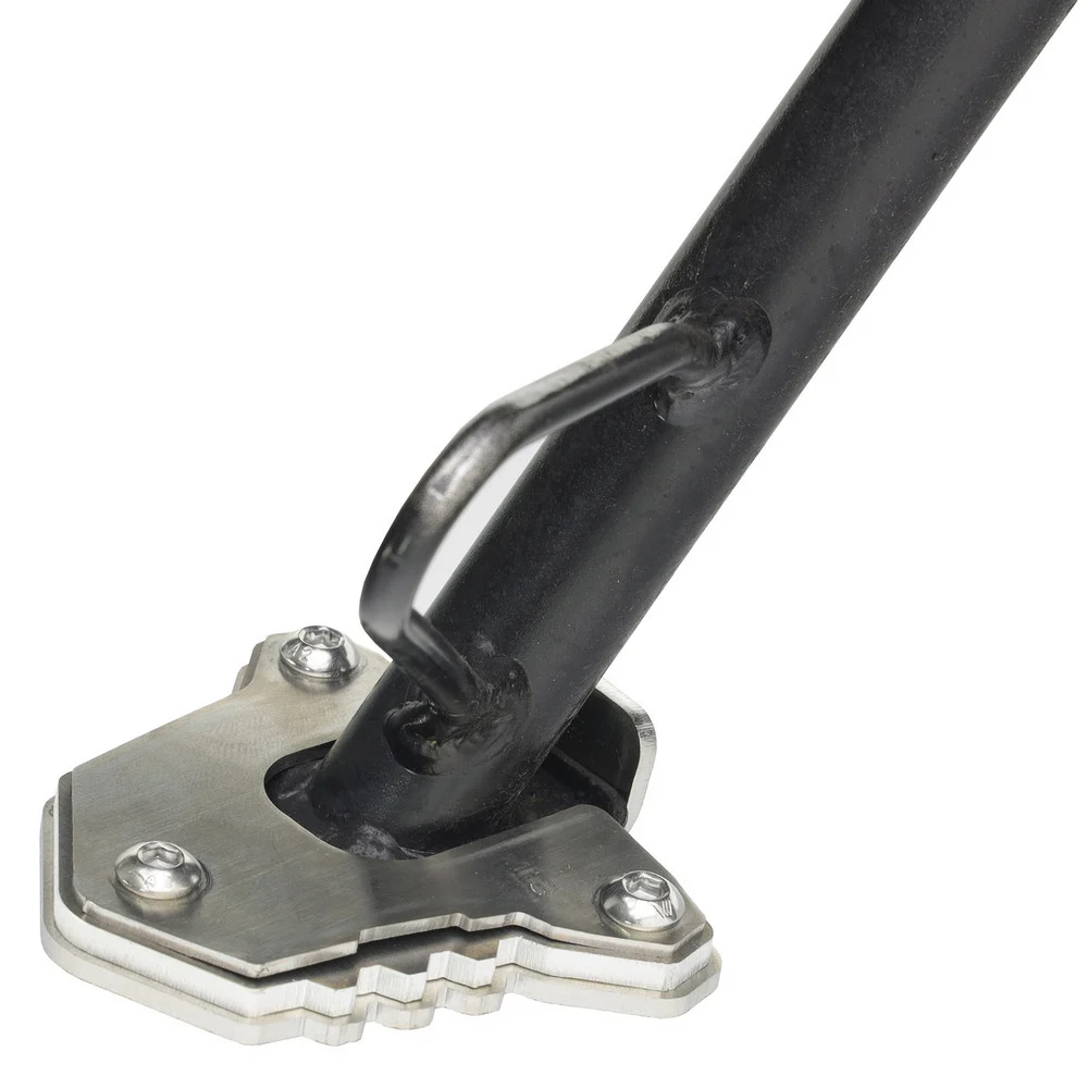 BASE CABALLETE LATERAL CF MOTO MT 700 24 PLATA / NEGRO T - Plásticos y Protecciones