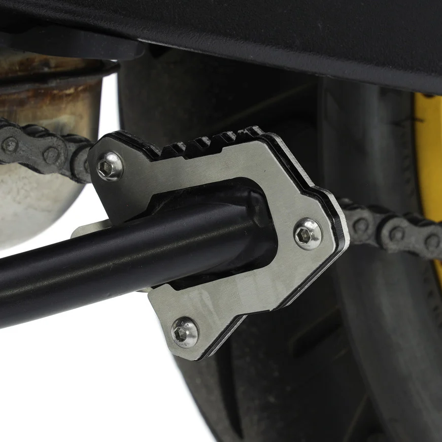 BASE CABALLETE LATERAL CROSSPRO BMW F850GS ADVENTURE 21-22 PLATA / NEGRO T -